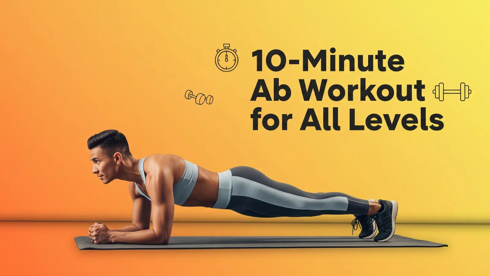 10 mintues ab workout for everyone