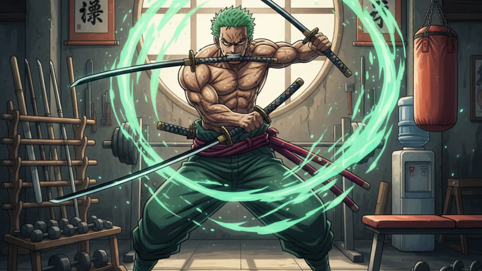 Roronoa Zoro Workout Build Strength and Discipline Like a One Piece Swordsman